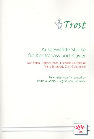 Trost fr Kontrabass und Klavier