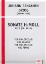 Sonate h-Moll op.7 fr Violoncello und Klavier