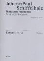 8 Violinkonzerte Heft 3 op.1 (Konzerte 5-6) fr Streicher und Orgel Partitur