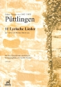 11 lyrische Lieder fr Gesang und Klavier