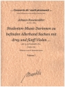 Studenten-Music vol.1-2 Darinnen zu befinden Allerhand Sachen mit drey und fnff Violen per 3, 5 strumenti e Bc