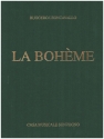 La Bohme  vocal score (it) Leinen