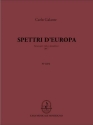 Carlo Galante, Spettri D'Europa Viola und Klavier Buch + Einzelstimme