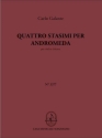 Carlo Galante, Quattro Stasimi Per Andromeda Viola and Guitar Buch + Einzelstimme