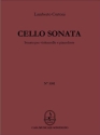 Lamberto Curtoni, Sonata Per Violoncello E Pianoforte Cello und Klavier Buch + Einzelstimme