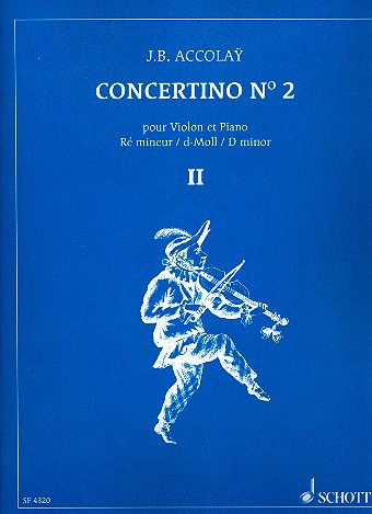 Concertino d-moll Nr.2 fr Violine und Orchester Violine und Klavier