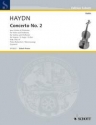 Haydn, Joseph Konzert Nr. 2 G-Dur Hob.VIIa:4 Violine und Orchester Klavierauszug mit Solostimme