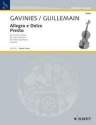 Gavinis, Pierre / Guillemain, Louis-Gabriel Allegro e Dolce/Presto Violine und Klavier