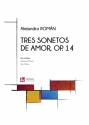 Romn, Alejandro, Tres sonetos de amor, Op. 14 Voice and Piano