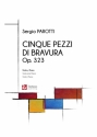 Parotti, Sergio, Cinque Pezzi di Bravura, Op. 323 Viola and Piano