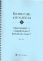 Finnish Solo Songs vol.2 for soprano (tenor) and piano (en/dt/fin) score