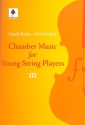 Chamber Music for young String Players vol.3 for 1-3 violins, violoncello ad lib score