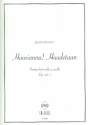 Hoosianna Huudetaan op.123,1 fr Bariton und Orgel Partitur (fin)