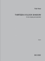 Rolf Hind, Thirteen O'Clock Shadow Percussion Duet Buch