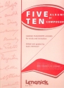 Five Albums by ten Composers Grade 3 fo rpiano