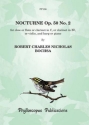 Robert Nicholas Charles Bochsa Ed: C M M Nex and F H Nex Nocturne Op. 50 no. 2 flute & piano, flute & harp, oboe & piano, clarinet & piano, violin &