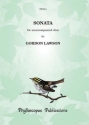 Gordon Lawson Sonata for unaccompanied Oboe oboe solo