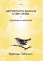 Theodor von Schacht Ed: F H Nex and C M M Nex Concerto for Bassoon and Orchestra - Score and Parts mixed ensemble