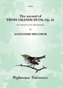 Alexandre Melchior Ed: F H Nex and C M M Nex The Second of Trois Grands Duos Op. 21 clarinet & bassoon