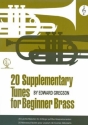 Edward Gregson, 20 Supplementary Tunes For Beginner Brass Eb Horn Buch