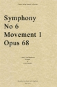 Ludwig van Beethoven, Symphony No. 6 Movement 1, Opus 68 Streichquartett Stimmen-Set