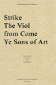 Strike The Viol from Come Ye Sons of Art for string quartet score