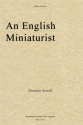 Dominic Sewell, An English Miniaturist Streichquartett Partitur + Stimmen