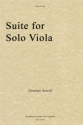 Dominic Sewell, Suite for Solo Viola Solo Viola Buch