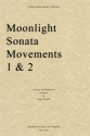 Ludwig van Beethoven, Moonlight Sonata, Movements 1 and 2 Streichquartett Partitur