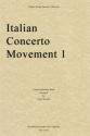 Johann Sebastian Bach, Italian Concerto, Movement 1 Streichquartett Partitur