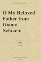 Giacomo Puccini, O My Beloved Father from Gianni Schicchi Streichquartett Partitur