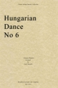 Johannes Brahms, Hungarian Dance No. 6 Streichquartett Stimmen-Set