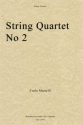 Carlo Martelli, String Quartet No. 2, Opus 2 Streichquartett Partitur + Stimmen