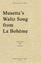 Giacomo Puccini, Musetta's Waltz Song from La Bohme Streichquartett Stimmen-Set