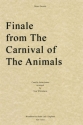 Camille Saint-Sans, Finale from The Carnival of The Animals Blechblserquintett Partitur + Stimmen