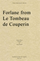 Maurice Ravel, Forlane from Le Tombeau de Couperin Streichquartett Stimmen-Set