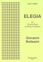 Giovanni Bottesini Ed: David Heyes Elegia (Solo Tuning) double bass and string orchestra