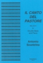 Antonio Scontrino Ed: David Heyes Il Canto del Pastore double bass & piano