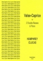 Humphrey Clucas Valse-Caprice for 2 double basses and piano double bass duet