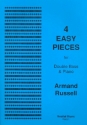 4 easy Pieces for double bass and piano