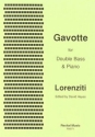 Gavotte fr Kontrabass und Klavier