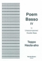 Teppo Hauta-aho Poem Basso IV double bass solo