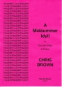 Chris Brown A Midsummer Idyll double bass & piano