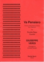 Giuseppe Verdi Arr: Armand Russell Va Pensiero (Chorus of the Hebrew Slaves) double bass quartet