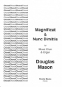 Douglas Mason Magnificat & Nunc Dimittis choral (mixed voices)