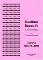 Teppo Hauta-aho Duettino Basso IV - A Jazz Fantasy double bass duet