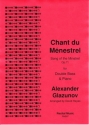 Chant du mnestrel op.71 for double bass and piano