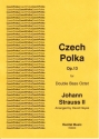 Johann Strauss II Arr: David Heyes Czech Polka Op.13 double bass octet