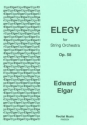 Sir Edward Elgar Ed: David Heyes Elegy Op.58 string orchestra
