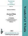 W008  A. Wilson, Ancient rites op.316 for flute trio